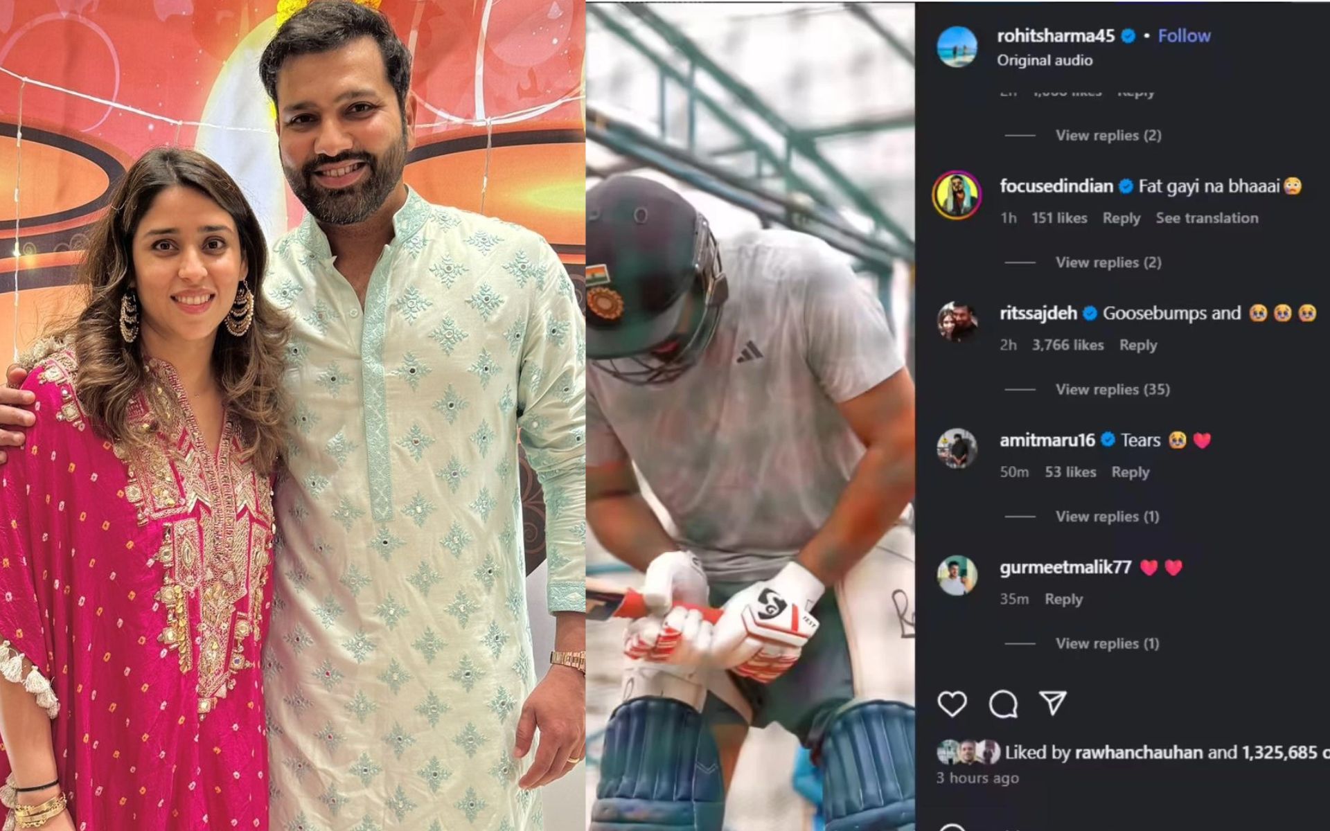 Ritika Sajdeh’s Emotional Two-Word Reaction To Rohit's ODI Captaincy Comeback Creates Buzz